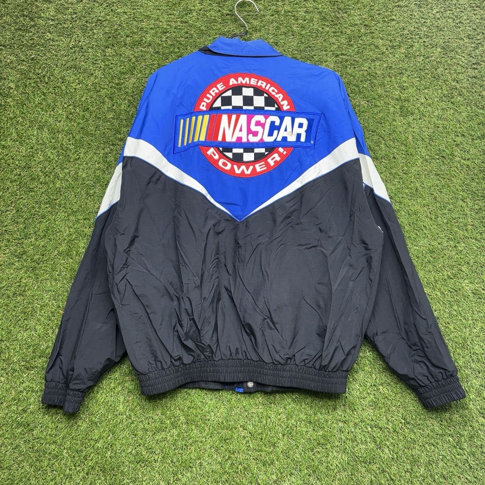 Lowes Jimmie Johnson Racing Jacket Mens Large CHASE AUTHENTICS Nascar Zip Up